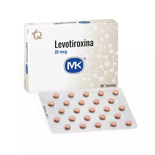 Levotiroxina 25 Mg