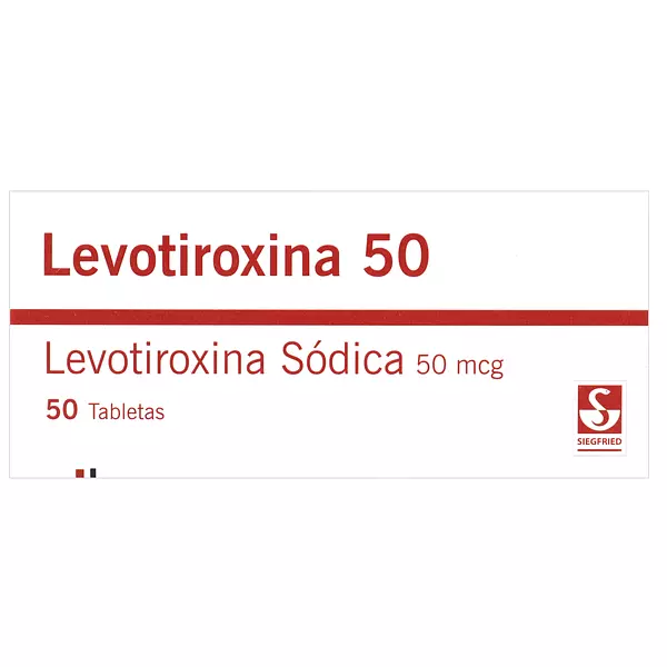 Levotiroxina 50 Mcg